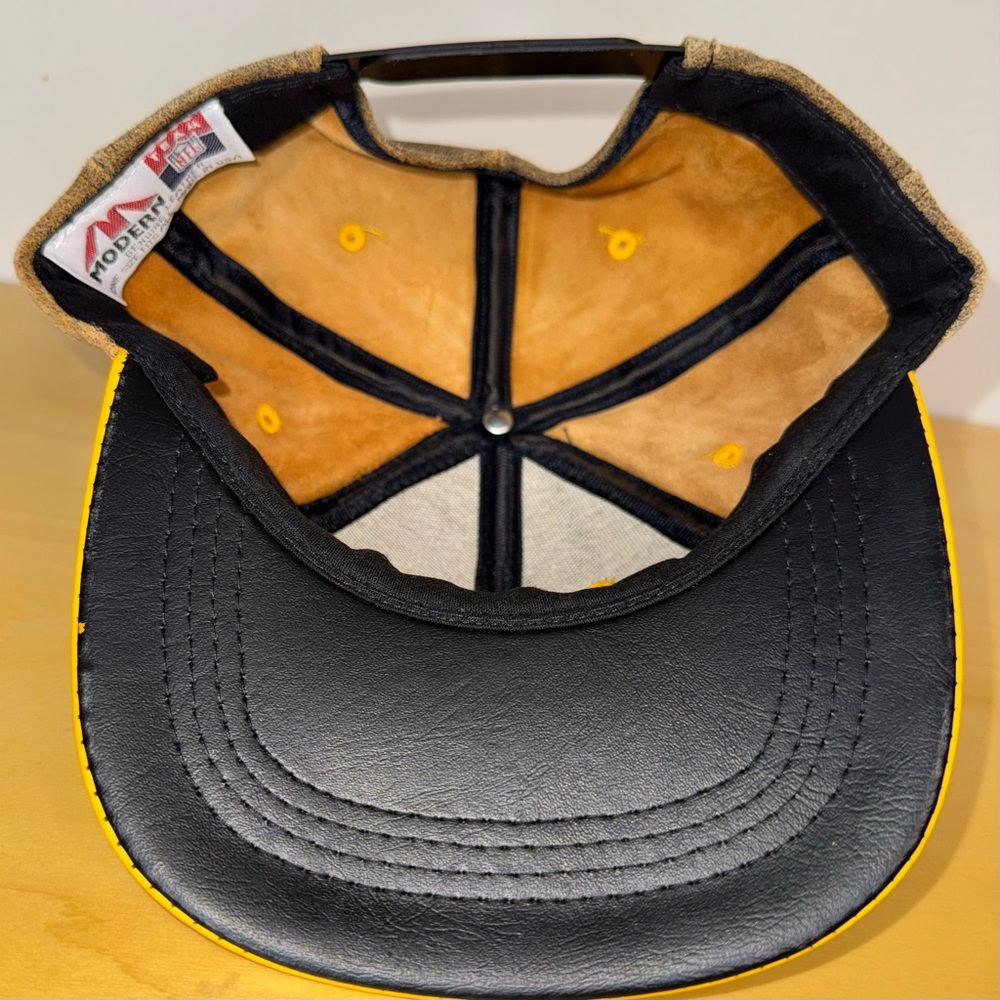Bundle Vintage Drew Pearson Pittsburgh Steelers Snapback Leather Hats 90’s Lot - Picture 4 of 16